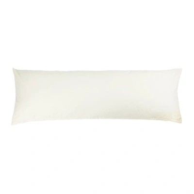 Bellatex Povlak na relaxační polštář Káva bílá, 55 x 180 cm