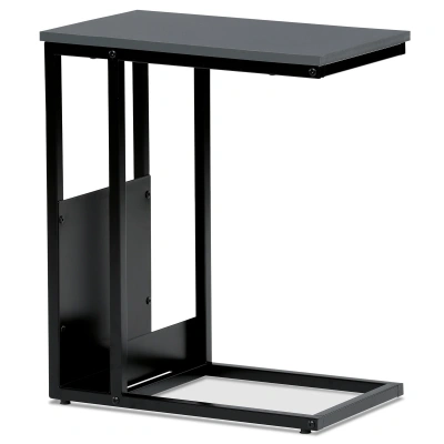 Odkládací stolek v industriálním stylu, 50 x 30 x 60 cm